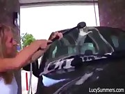 Lucy At The Car Wash